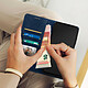 Acheter Avizar Étui pour Samsung Galaxy A03s Simili cuir doux et soyeux Porte-cartes Support vidéo  Bleu