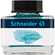SCHNEIDER Flacon en verre 15 ml Encre liquide pour stylo plume Pastel Bleu des Bermudes Cartouche d'encre