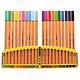 STABILO Colorparade x 20 stylos-feutres point 88 Assortis dont 10 pastel Feutre à pointe fine
