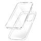 Avizar Coque Intégrale pour Galaxy A25 5G Arrière Rigide et Avant Souple Transparent Coque de protection 360° offrant une protection intégrale à votre Samsung Galaxy A25 5G