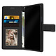 Acheter Avizar Housse pour Motorola Edge 30 Pro Aspect Grainé Clapet Portefeuille Support Vidéo  Noir