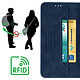 Acheter Avizar Étui Folio pour Galaxy A34 5G Portefeuille et Support vidéo Blocage RFID  bleu