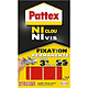 PATTEX Pochette 10 pastilles adhésives ULTRA FORT 20x40 mm Ni Clou Ni Vis Pastille adhésive