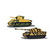 World of Tanks - Pack 2 véhicules Sherman vs King Tiger Pack de 2 véhicules World of Tanks, modèle Sherman vs King Tiger.