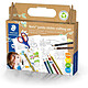 STAEDTLER Kit créatif de stickers Noris jumbo, 12 pièces Crayon
