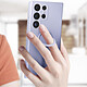 Acheter Avizar Coque Silicone pour Samsung Galaxy S23 Ultra Soft touch avec Bague Support  Violet