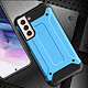 Acheter Avizar Coque Samsung Galaxy S21 Plus Hybride Design Relief Antichute bleu