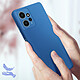 Acheter Avizar Coque pour Xiaomi Redmi Note 12 4G Silicone Semi-rigide Finition Douce au Toucher Fine  Bleu