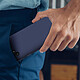 Avizar Coque Samsung A72 Silicone Semi-rigide Soft-touch Collection Venus bleu nuit pas cher