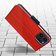Avis Avizar Étui pour iPhone 14 Pro Max Simili Cuir Bicolore Portefeuille Fonction Support Vidéo  rouge et bleu