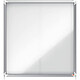 NOBO vitrine d'intérieur fond magnétique 12xA4 porte coulissante 97x93cm Blanc Vitrine
