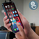 Force Glass Vitre pour iPhone 12 Pro Max Protection Ecran Résistant 9H Anti-traces  Noir pas cher