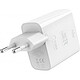 Avis PURO Chargeur Double Prise USB A + C PD 32W (12+20W) Power Delivery Blanc