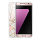 Avis LaCoqueFrançaise Coque Samsung Galaxy S7 Edge 360 intégrale transparente Motif Marbre Rose Tendance