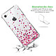 Avis Evetane Coque iPhone 7/8/ iPhone SE 2020 anti-choc souple angles renforcés transparente Motif Confettis De Coeur