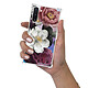 LaCoqueFrançaise Coque Samsung Galaxy Note 10 anti-choc souple angles renforcés transparente Motif Fleurs roses pas cher