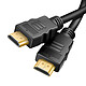 LinQ Câble HDMI vers HDMI 1.5m HD 4K Adaptateur Micro HDMI et Mini HDMI Noir Câble HDMI mâle vers HDMI mâle signé LinQ pour une diffusion vidéo et audio ultra haute définition