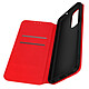 Avizar Housse pour Honor X7 Clapet Portefeuille Fonction Support Vidéo  Rouge - Etui spécifiquement conçu pour votre Honor X7