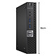 Dell Optiplex 3040 Micro (I565T1624S) · Reconditionné Intel i5-6500T 2.50 GHz - 16 Go DDR3 - SSD 240 Go - Wifi - Windows 10 - Intel HD 530