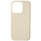 Avizar Coque pour iPhone 15 Pro Silicone gel Anti-traces Compatible QI 100% Recyclable  Beige - Une coque en silicone gel beige série Classic Case Bio, conçue spécifiquement pour votre iPhone 15 Pro