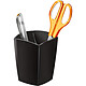 CEP Pot à crayons magnétique, 2 compartiments, noir Pot à crayons