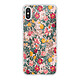 LaCoqueFrançaise Coque iPhone X/Xs 360 intégrale Fleurs Beige et Rose Tendance Coque iPhone X/Xs 360 intégrale Fleurs Beige et Rose Tendance