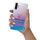 Evetane Coque Samsung Galaxy Note 10 Plus 360 intégrale transparente Motif Je suis une princesse Tendance pas cher