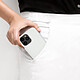 Avizar Coque iPhone 13 Pro Max Silicone Semi-rigide Finition Soft-touch blanc pas cher