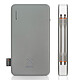 Xtorm Powerbank 2 USB-C PD et 2 USB Quick Charge 3.0 26 000mAh Voyager Gris Powerbank 26000 mAh Voyager