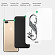 Acheter Evetane Coque iPhone 7 Plus/ 8 Plus Coque Soft Touch Glossy Love Life Design