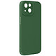 Avizar Coque pour iPhone 15 Silicone Mat Protection Caméra Vert Couleurs éclatantes pour un style élégant qui ravive le design de votre smartphone