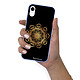 LaCoqueFrançaise Coque iPhone Xr Silicone Liquide Douce lilas Mandala Or pas cher