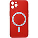 Avizar Coque MagSafe pour iPhone 11 Pro Soft Touch Finition Mate Bords Surélevés  rouge Coque MagSafe conçue spécialement pour votre Apple iPhone 11 Pro