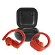 Avizar Écouteurs Sans-fil Bluetooth Sport Contour d'oreille Kit mains libres rouge Ecouteurs sans-fil Rouge