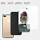 Acheter Evetane Coque iPhone 7 Plus/ 8 Plus Coque Soft Touch Glossy Tigre Fashion Design