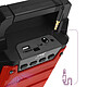 LinQ Enceinte lumineuse Rouge Bluetooth Compatible Micro, pas cher