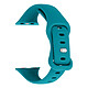 Moxie Bracelet Sport pour Apple Watch 42 à 49 mm Silicone turquoise Bracelet de montre Turquoise