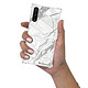 LaCoqueFrançaise Coque Samsung Galaxy Note 10 anti-choc souple angles renforcés transparente Motif Marbre gris pas cher