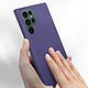 Acheter Avizar Coque Samsung Galaxy S22 Ultra Silicone Semi-rigide Finition Soft-touch Violet