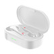 Avizar Écouteurs Sans-fil Bluetooth Classiques Étanches IPX7 Autonomie 15h blanc Écouteurs Sans-fil Sports Boitier