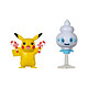 Pokémon - Pack 2 figurines Battle Figure Set Edition de Noël : Pikachu, Sorbébé Pack de 2 figurines Pokémon, modèle Battle Figure Set Edition de Noël : Pikachu, Sorbébé.