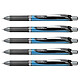 PENTEL stylo roller à encre gel liquide EnerGel BLN75 Noir x 5 Stylo à bille