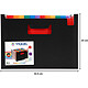 VIQUEL Trieur Seatcase Rainbow 24 compartiments, en polypro 7/10e, 2 poignées, noir pas cher