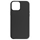 Moxie Coque pour iPhone 15 Semi-rigide Intérieur Microfibre Bords Surélevés Noir - Coque Noir bi-matière de la collection BeFluo, conçue par Moxie pour votre iPhone 15