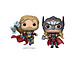 Thor: Love and Thunder - Pack 2 figurines POP! Thor & Mighty Thor 9 cm Pack de 2 figurines POP! Thor: Love and Thunder, modèle Thor &amp; Mighty Thor 9 cm.