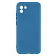 Avizar Coque pour Samsung Galaxy A03 Silicone Semi-rigide Finition Soft-touch Fine bleu Coque Bleu en Polycarbonate, Galaxy A03