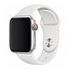 Devia Bracelet pour Apple Watch 42/44/45/49mm Sport Blanc Bracelet solide et doux au toucher