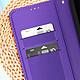 Acheter Avizar Étui Folio pour Xiaomi 13 Lite porte-cartes effet croisillons avec dragonne  Violet