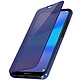 Avis Avizar Housse Huawei P20 Lite Etui folio Miroir Clapet Coque Fonction Support bleu