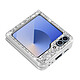 Acheter Avizar Coque Paillette pour Samsung Z Flip 6 Dos Rigide Contour Souple Argent